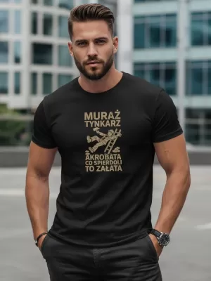 Herren-T-Shirt DSTREET NX0106R-BK SCHWARZ