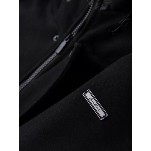  Herrenparka OMBRE OM-COWC-0161 SCHWARZ 