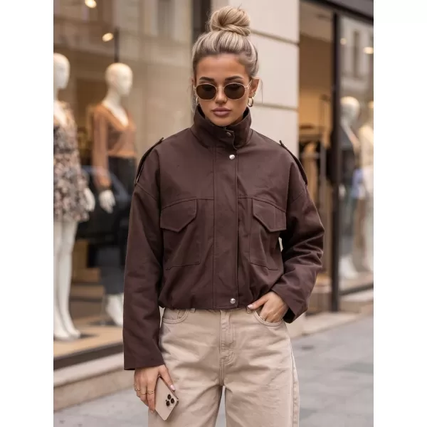  Damenjacke DSTREET TY6089 BRAUN 