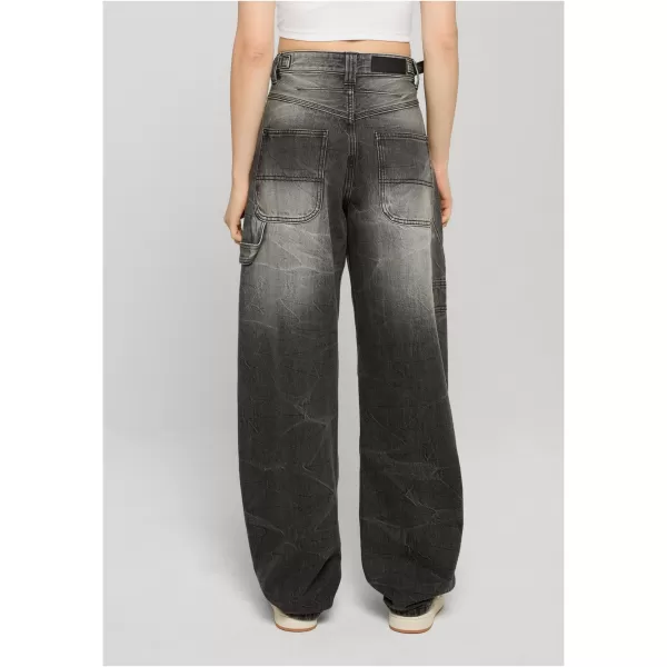  Damenhosen URBAN CLASSICS TB8140 SCHWARZ GEWASCHEN 