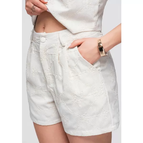  Damen-Shorts OMBRE OW-ST-E0019 BEIGE 