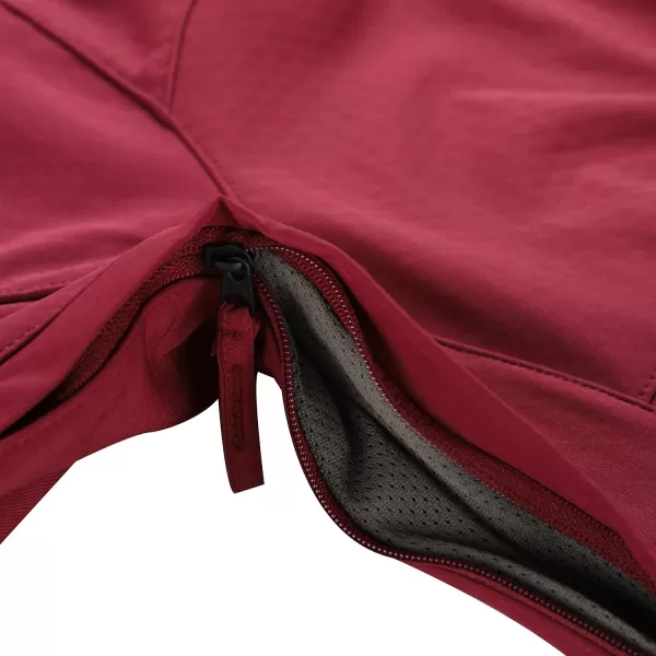  Softshelljacke für Damen ALPINE PRO HOORA 2 RHODODENDRON 