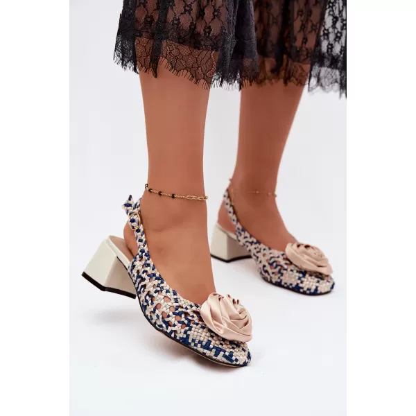  Damensandalen ARTIKER 58C0372 BEIGE/BLAU 