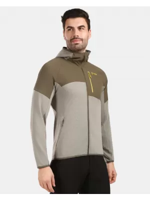 Fleece-Sweatshirt für Herren KILPI NASHVILLE-M 1M0201KI GRÜN