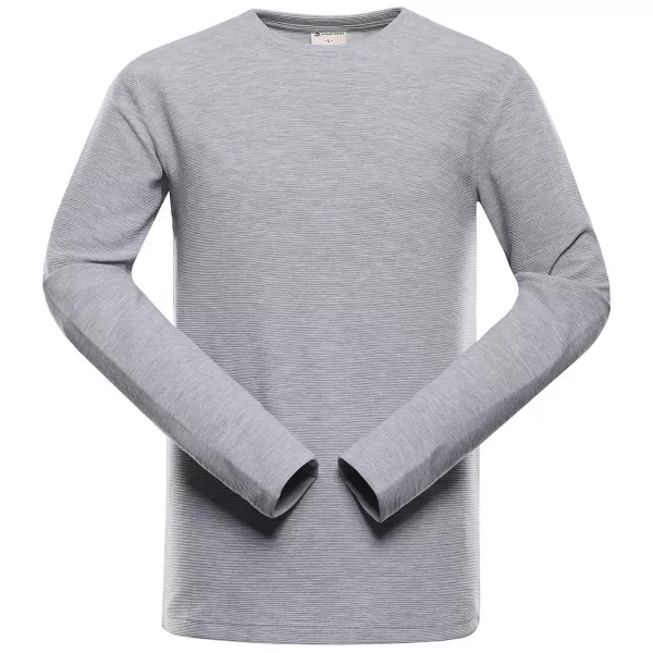  Meliertes T-Shirt für Herren ALPINE PRO NOMAR HOCHHAUS 