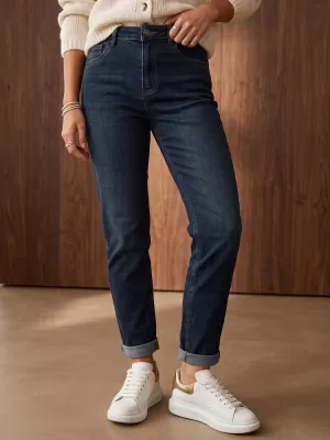 Damenhosen DSTREET UY3249 DUNKELBLAU