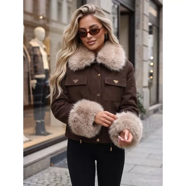  Damenjacke DSTREET TY5705 BRAUN 