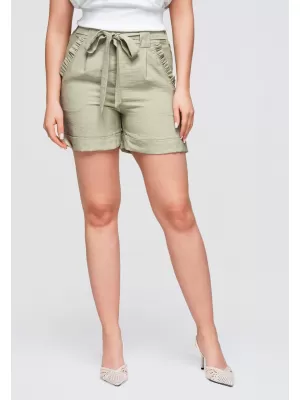 Damen-Shorts OMBRE OW-ST-E0006 KHAKI