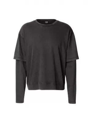 Herren-T-Shirt URBAN CLASSICS TB8410-00007 SCHWARZ