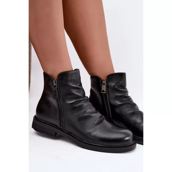  Damen-Stiefeletten VINCEZA 58683 SCHWARZ 
