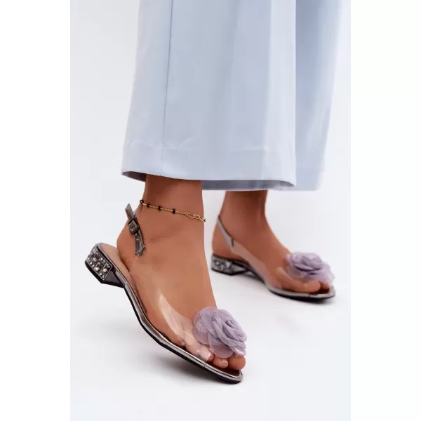  Damensandalen D&A MR61-9003 ZINN 