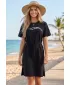 Kleid ALTISPORT ALW001816 SCHWARZ UND WEIß