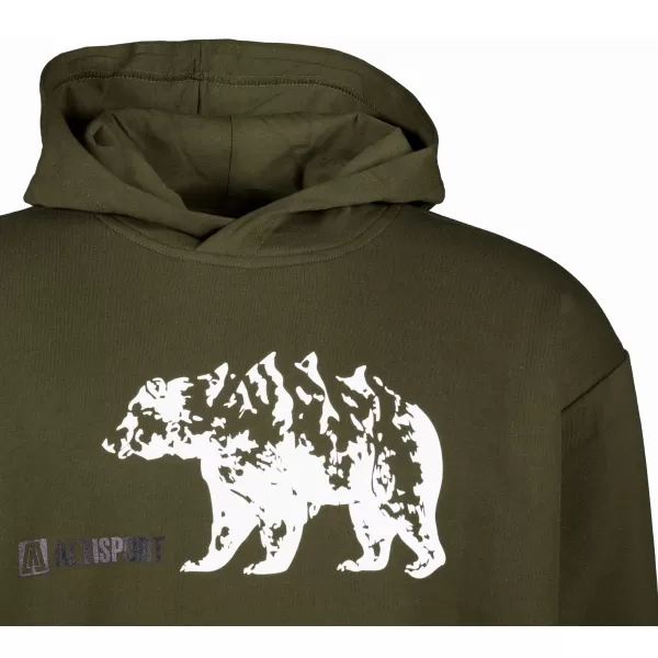  Herren-Sweatshirt ALTISPORT ALM193422 MILITÄR 