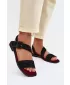 Damensandalen BIG STAR SHOES TT274490 SCHWARZ