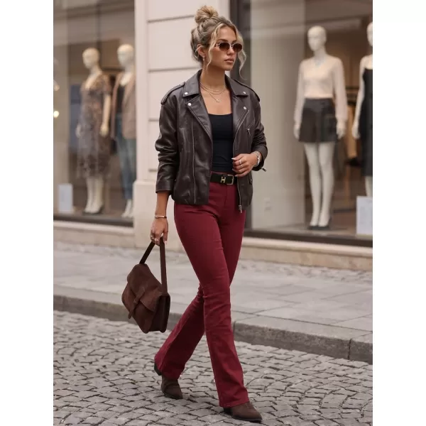  Damenhosen DSTREET UY3111 ROTWEIN 
