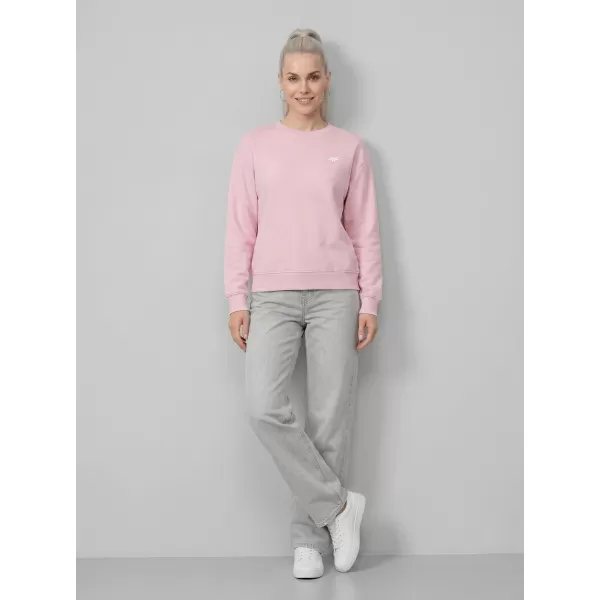  Damen-Sweatshirt 4F WMM00TSWSF2534 HELLROSA 