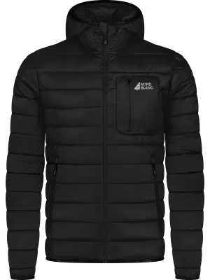 Steppjacke für Herren NORDBLANC BOUND WJM8388 SCHWARZ