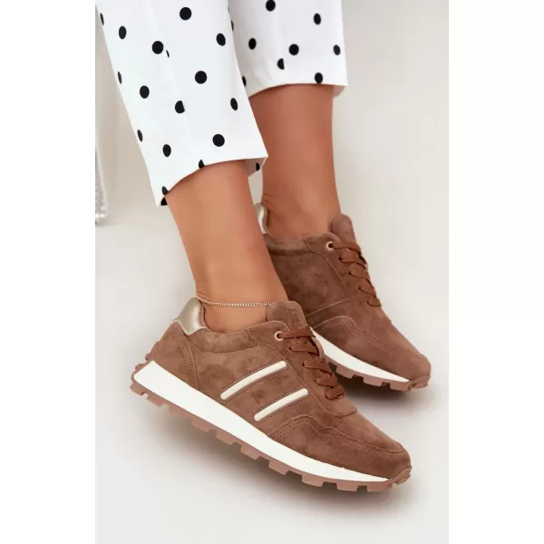  Damen-Sneaker D&A LR62-7101 BEIGE 