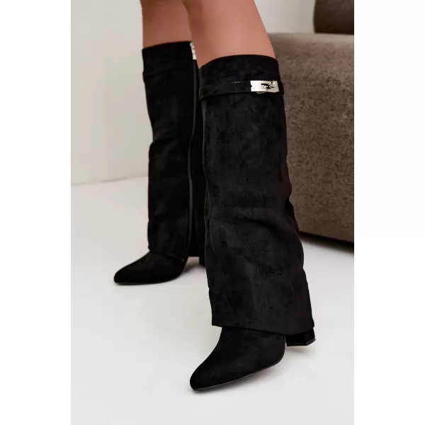  Damenstiefel BOTO CLS-657 SCHWARZE MATTE 