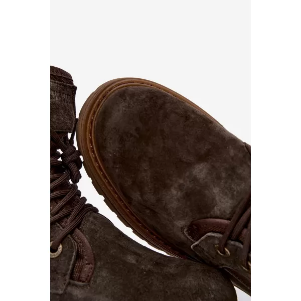  Herrenschuhe BIG STAR SHOES UU174254 BRAUNE/BEIGE SCHATTEN 