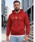 Herren-Sweatshirt DSTREET NX5150BX-18-09 ROT