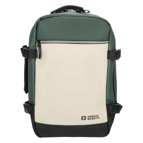  Rucksack ENRICO BENETTI Bergen 56010 BEIGE-GRÜN 