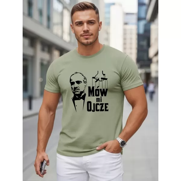  Herren-T-Shirt DSTREET NX5145R-MO GRÜN 