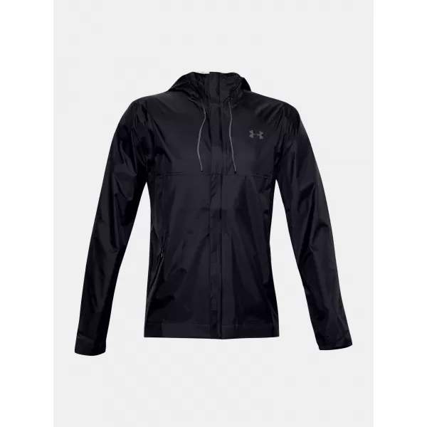  Herrenjacke UNDER ARMOUR CLOUDBURST STORM SHELL 1350950-001 SCHWARZ 