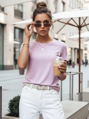 Damen-T-Shirt DSTREET RY2209 LILA