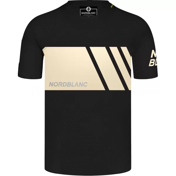  Funktionelles Radsport-T-Shirt für Herren NORDBLANC MUD NBSMF8083 SCHWARZ 