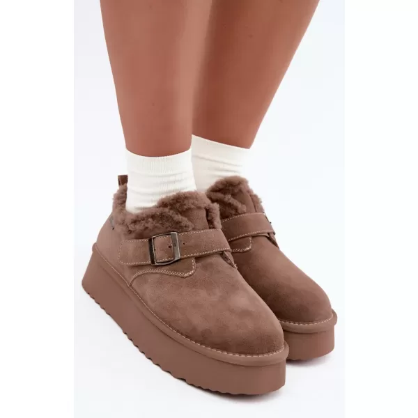 Schneemänner für Frauen BIG STAR SHOES UU274318 BEIGE 