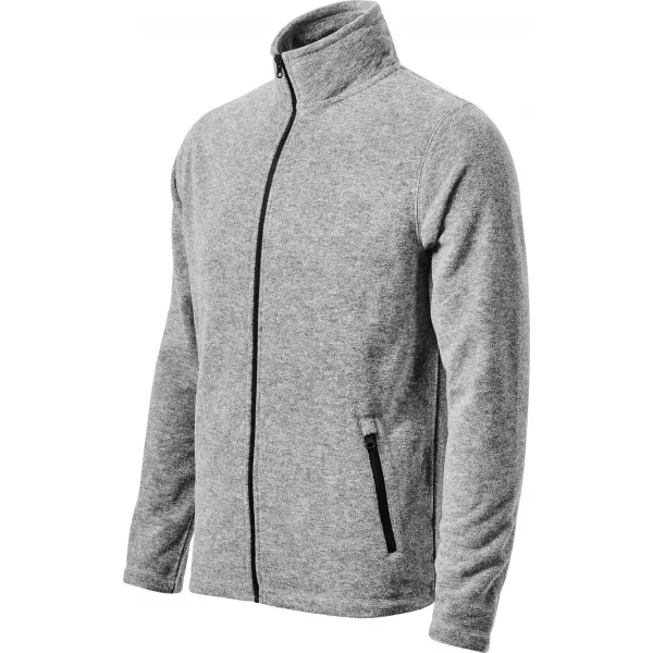  Herren-Sweatshirt aus Microfleece MALFINI FACTOR 852 SILBERNE HIGHLIGHTS 