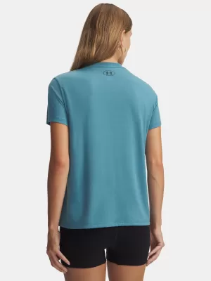 Damen-T-Shirt UNDER ARMOUR W VARSITY SS 6010592-466 BLAU