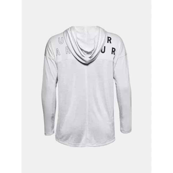  Damen-Sweatshirt UNDER ARMOUR TECH TWIST GRAPHIC HOODIE 1351977-014 GRAU 