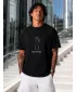 Herren-T-Shirt DSTREET NX1003R-BK-O-M SCHWARZ
