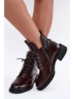 Damenschuhe VINCEZA 133145 LEDER BRAUN
