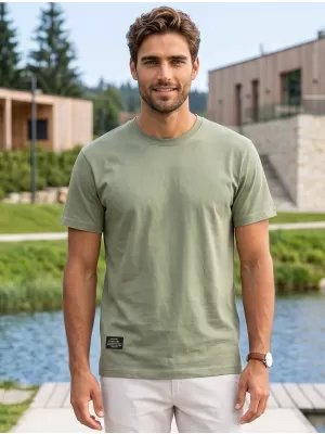 Herren-T-Shirt ALTISPORT NP/ALMST20001 MILITÄRGRÜN