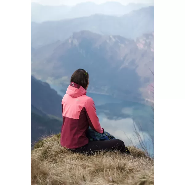  Softshelljacke für Damen NORDBLANC BLINK NBSSL8320 ROSA 