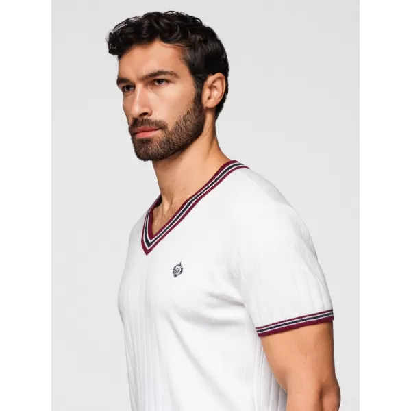 Herren-T-Shirt OMBRE OM-TSCT-0266 WEIß 