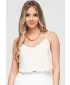 Damen-Tanktop OMBRE OW-TS-E0057 BEIGE