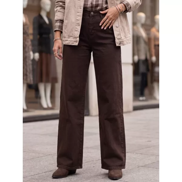  Damenhosen DSTREET UY3136 BRAUN 