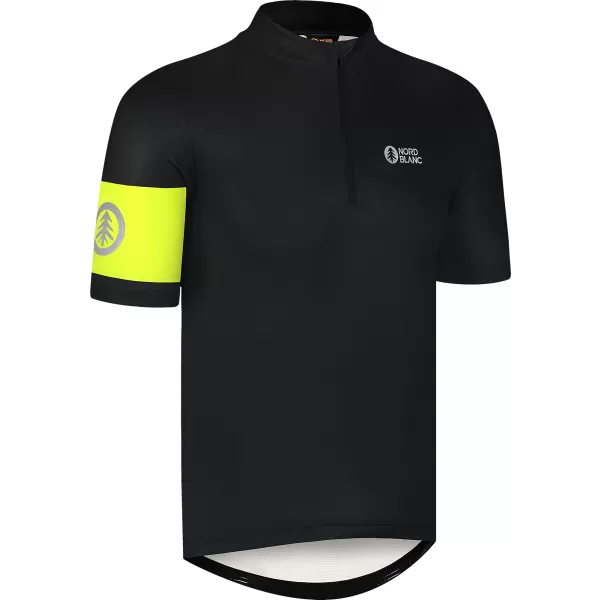  Herren-Radtrikot NORDBLANC CAMEL NBSMF8079 SCHWARZ 