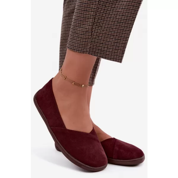  Ballerinas für Damen BOTO JH610P WEIN 