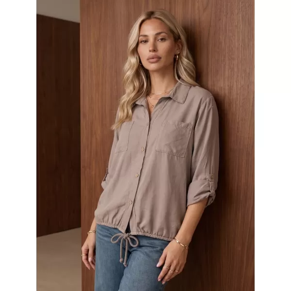  Damenhemd DSTREET DY0507 FANGO 