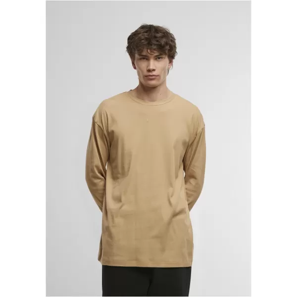  Herren-T-Shirt URBAN CLASSICS TB6418 UNION BEIGE 