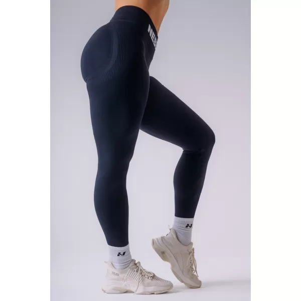  Leggings für Damen NEBBIA FLOW SEAMLESS 496 DUNKELBLAU 