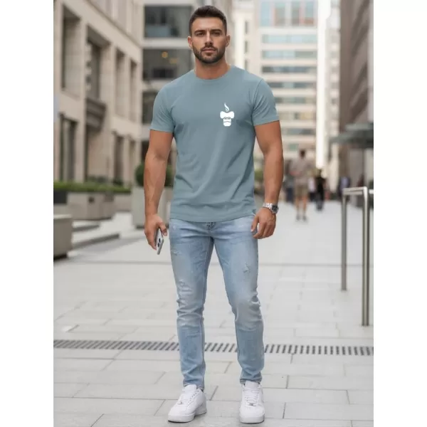  Herren-T-Shirt DSTREET NX5090R BLAU 