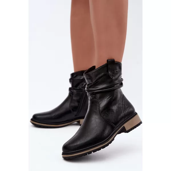  Damenstiefel BOTO ASA295-1 SCHWARZ 