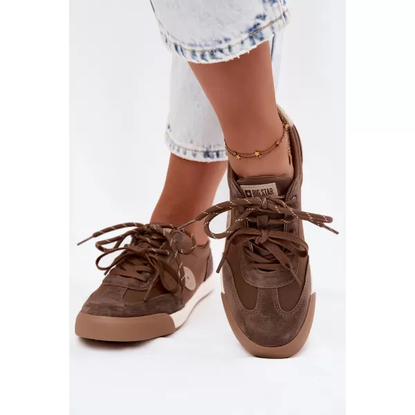  Damen-Sneaker BIG STAR SHOES UU274002 BRAUN/BEIGE 