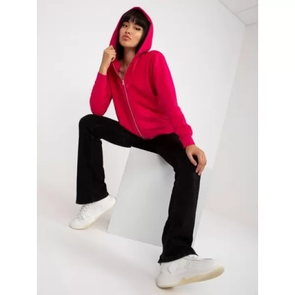 Damen-Sweatshirt BASIC FEEL GOOD B-002.02X FUCHSIE 
